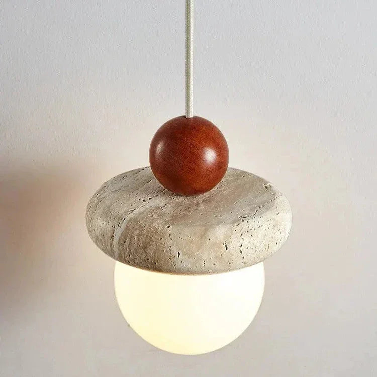 Jenna Travertine Pendant Lamp