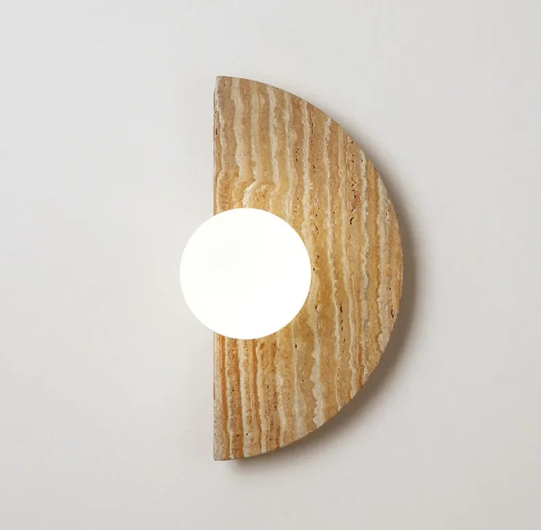 Manelli Travertine Wall Lamp