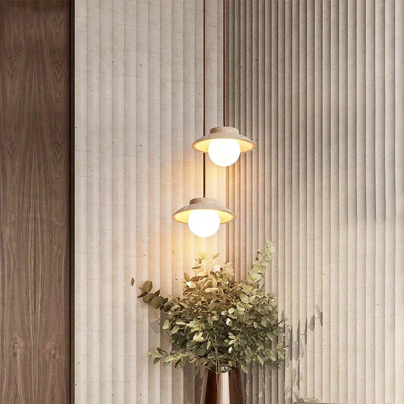 Brianna Travertine Pendant Lamp
