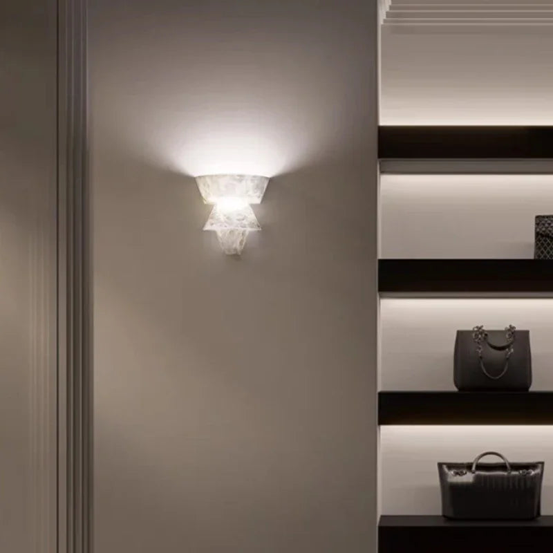 Evita Marble Wall Light