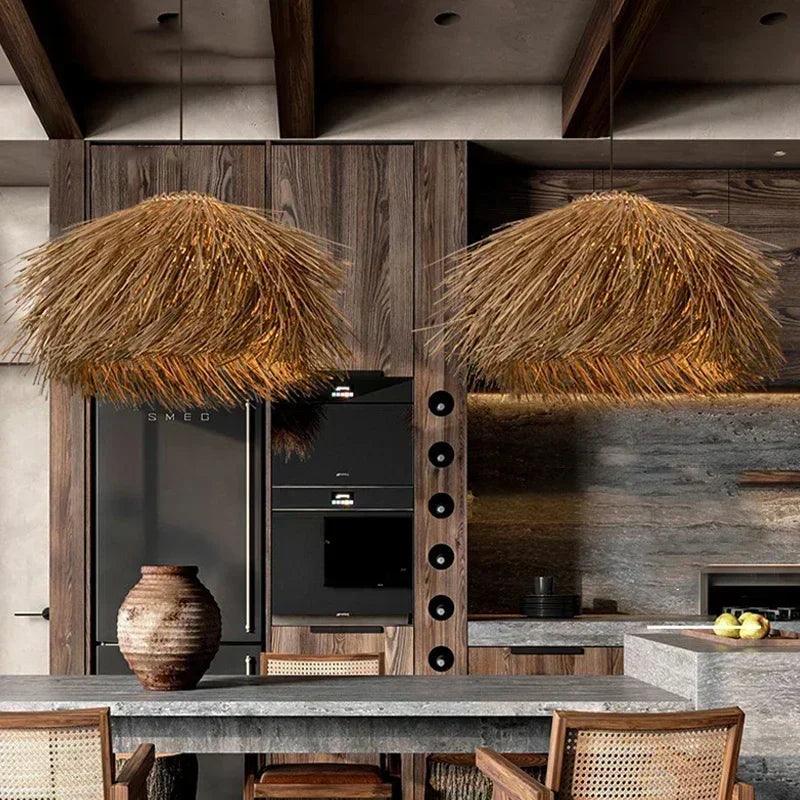 Fulidhoo Rattan Pendant Light