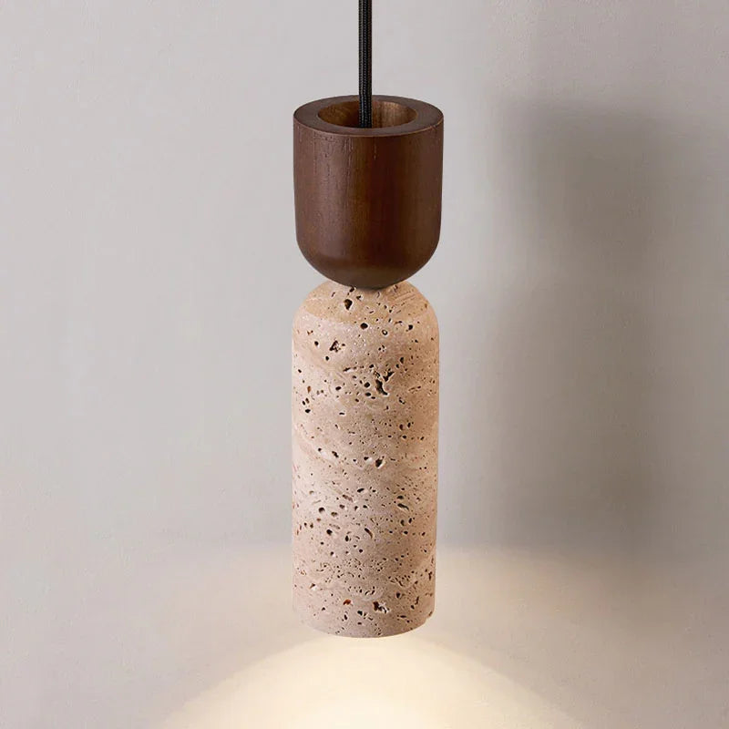 Ivaylo Travertine Pendant Lamp