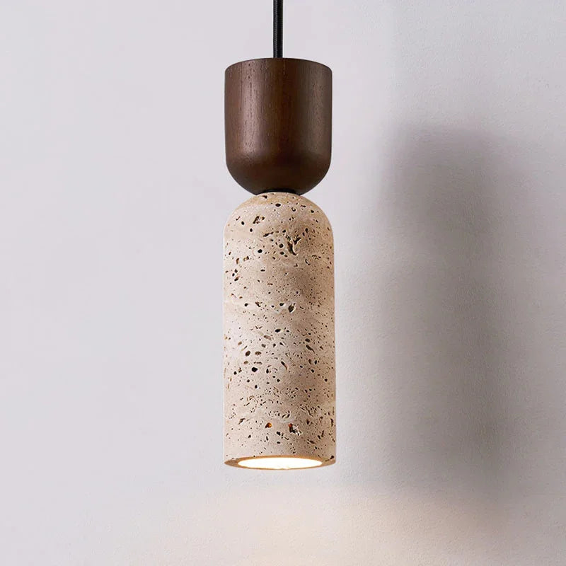 Ivaylo Travertine Pendant Lamp