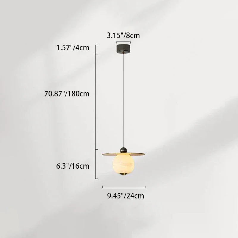 Ursula Marble Pendant Light