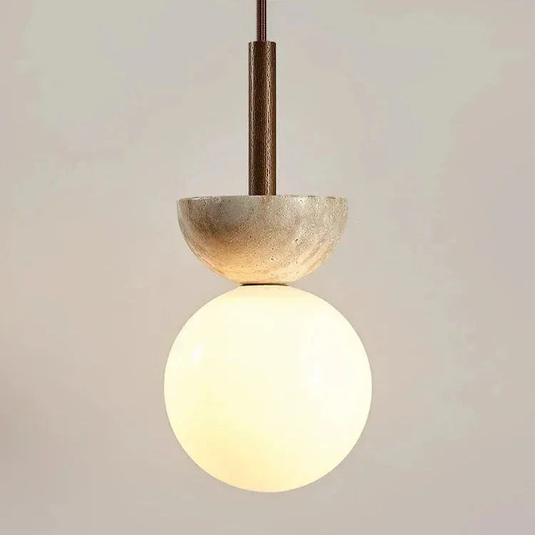 Audrey Travertine Pendant Lamp