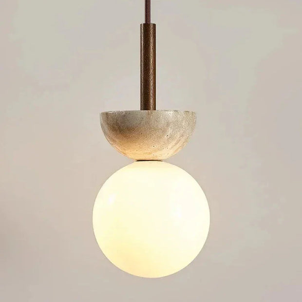 Audrey Travertine Pendant Lamp