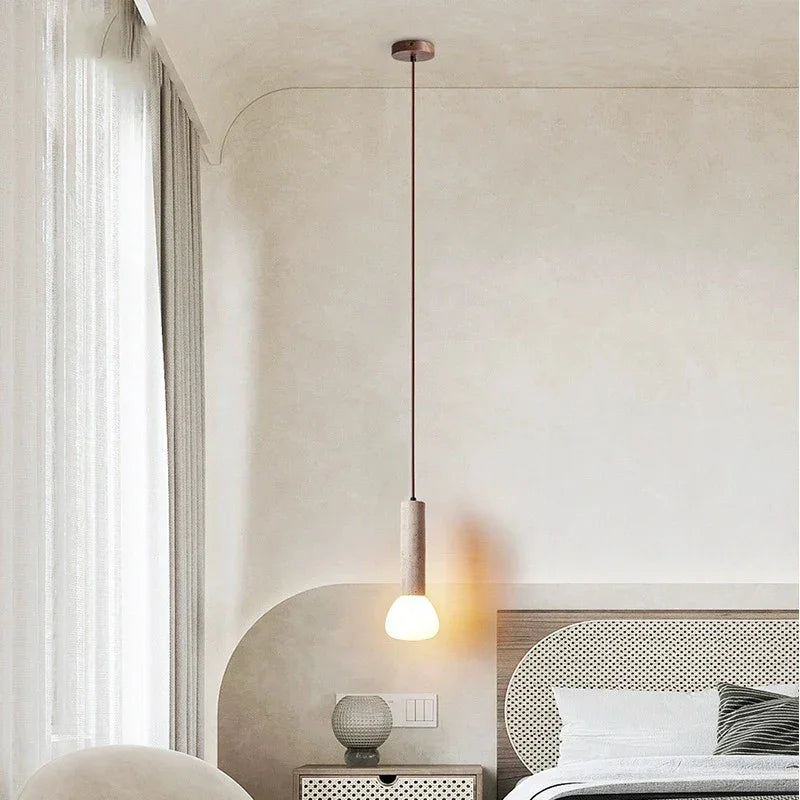 Maureen Travertine Pendant Lamp