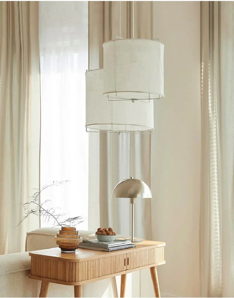 Wabi Linen Pendant Lamp