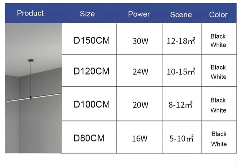 Todess Linear Pendant