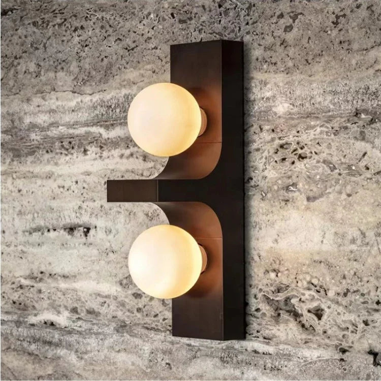 Devon Glass Wall Lamp