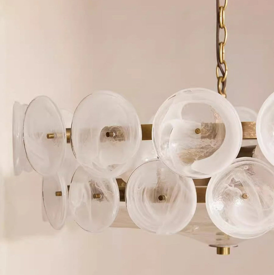 Clara Glass Chandelier