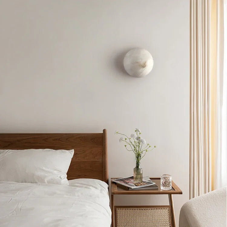 Cloud Stone Wall Lamp