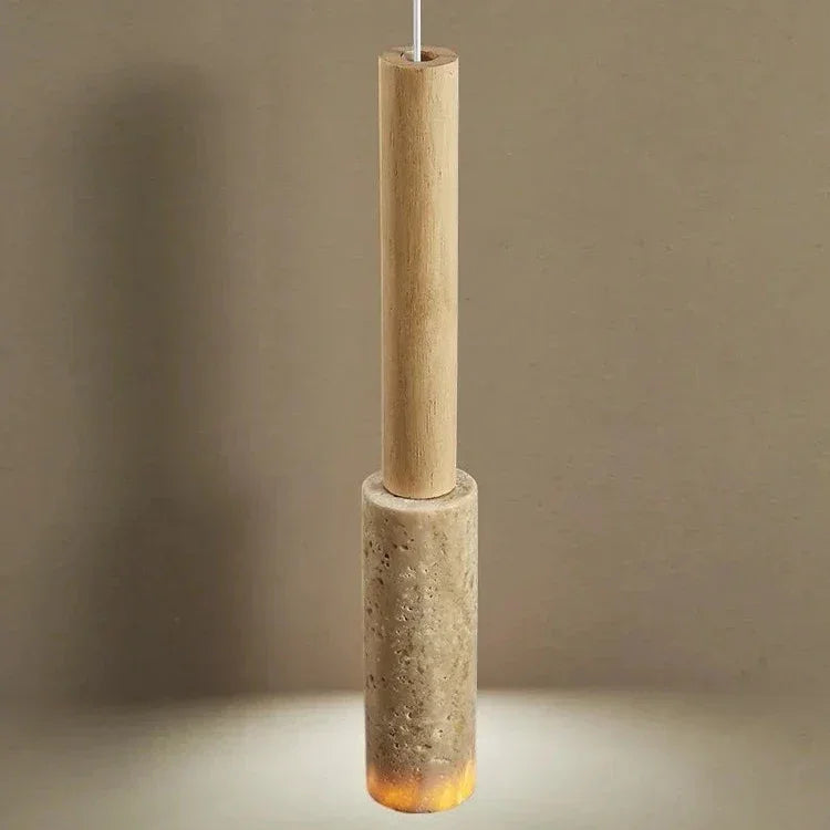 Jaime Travertine Pendant Lamp