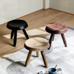 Balinda Wooden Round Stool