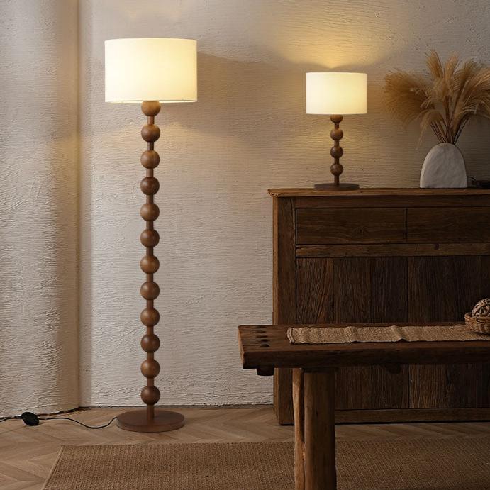 La Perla Table & Floor Lamp