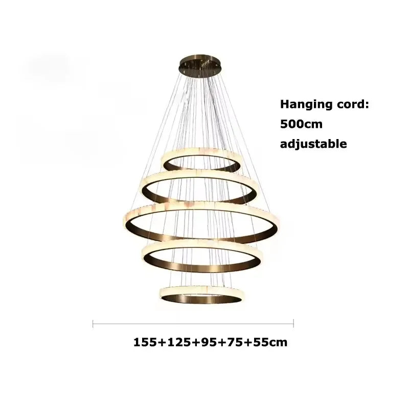 Capri Marble Chandelier