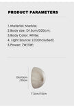 Cloud Stone Wall Lamp