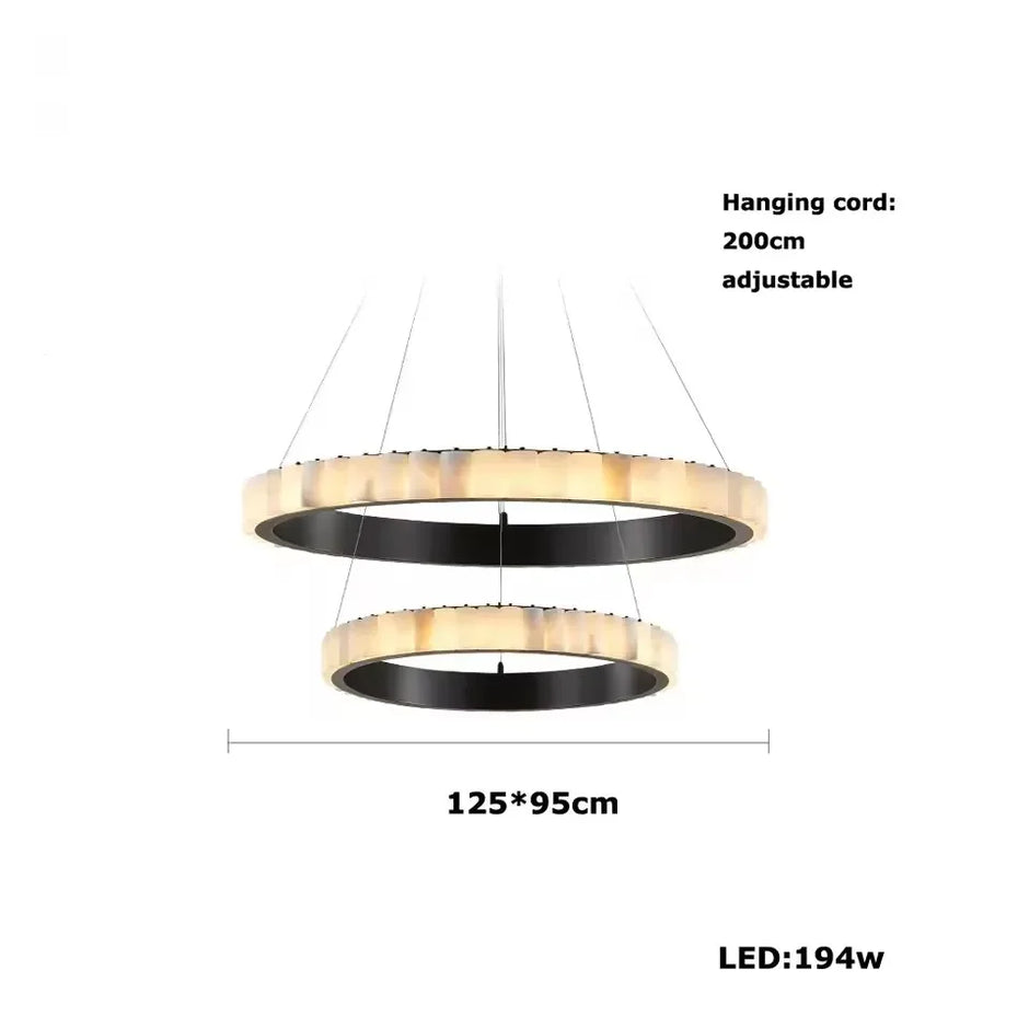 Capri Marble Chandelier