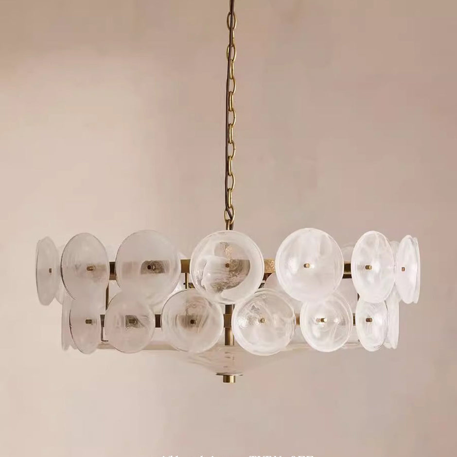 Clara Glass Chandelier