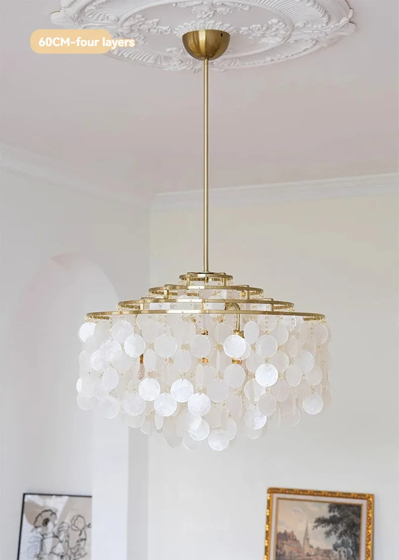Seashell Pendant Chandelier