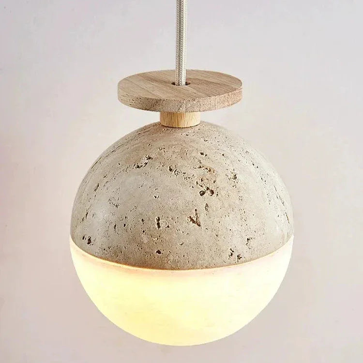 Georgina Travertine Pendant Lamp