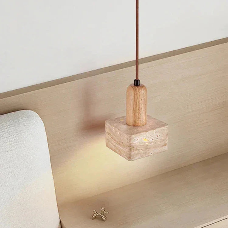 Esther Travertine Pendant Lamp