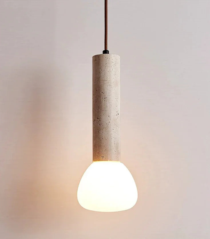 Maureen Travertine Pendant Lamp