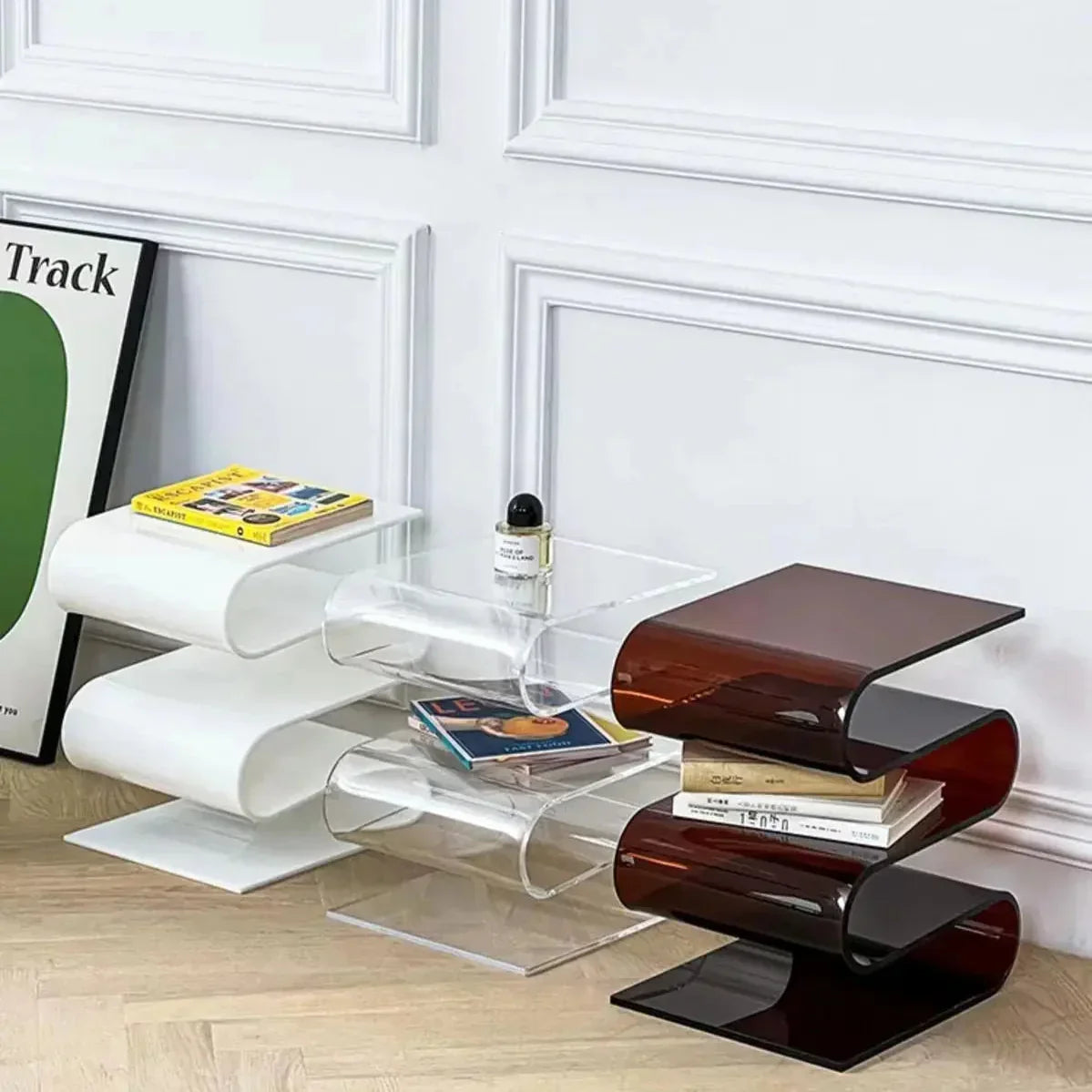 Joridun Acrylic Bookshelf