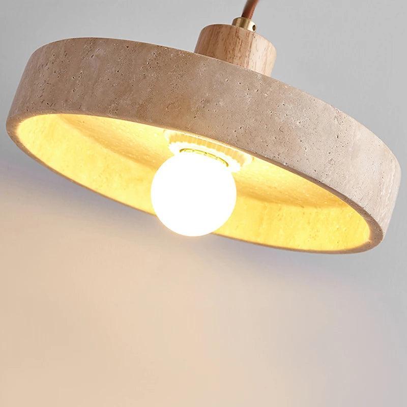 Ryne Travertine Pendant Lamp