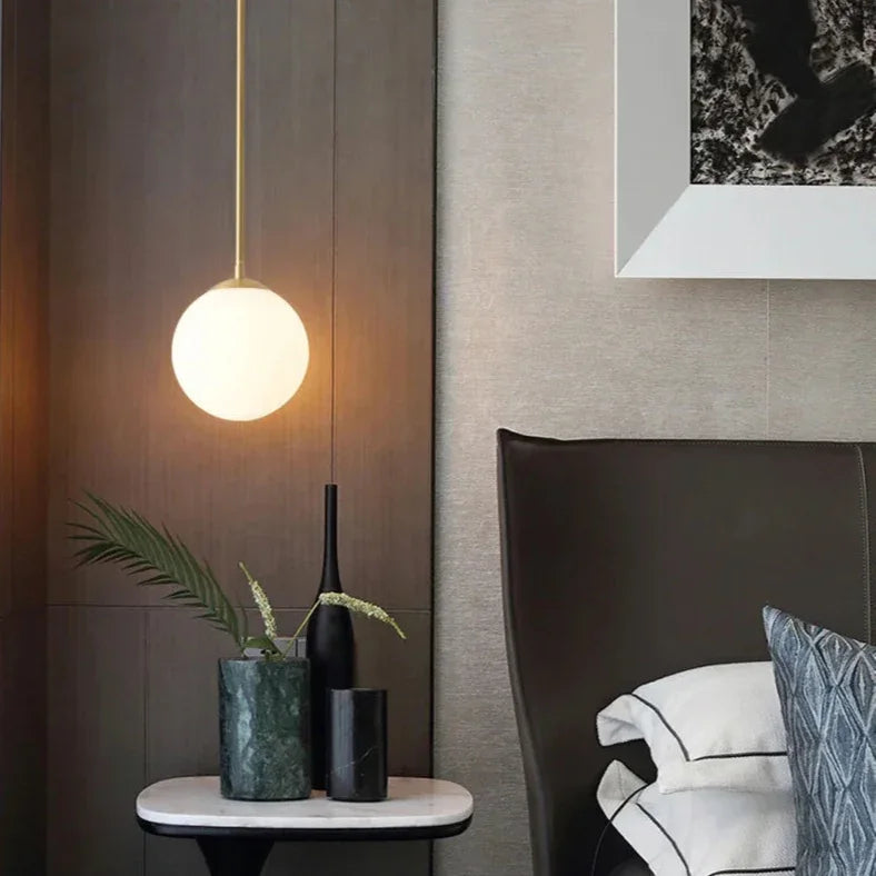 Kinley Glass Ball Pendant Lamp