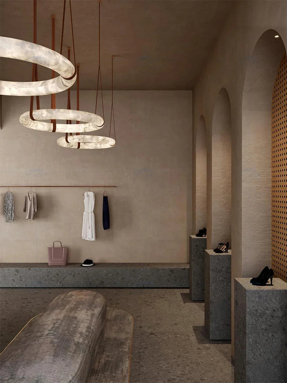 Hyabel Marble Chandelier