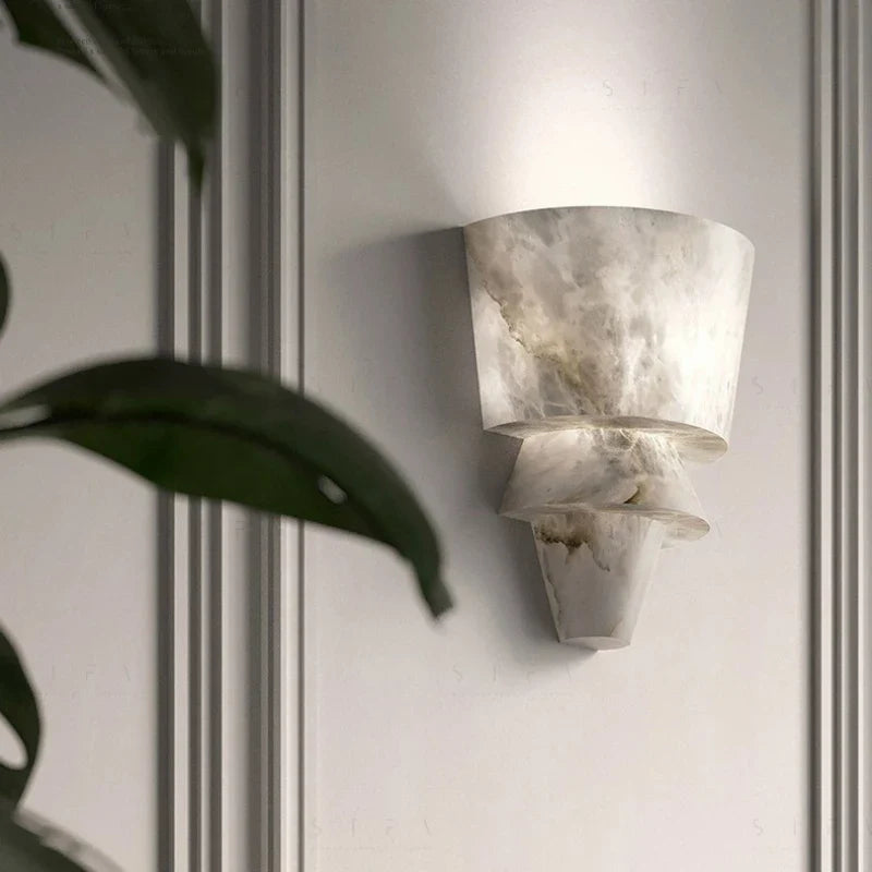 Evita Marble Wall Light