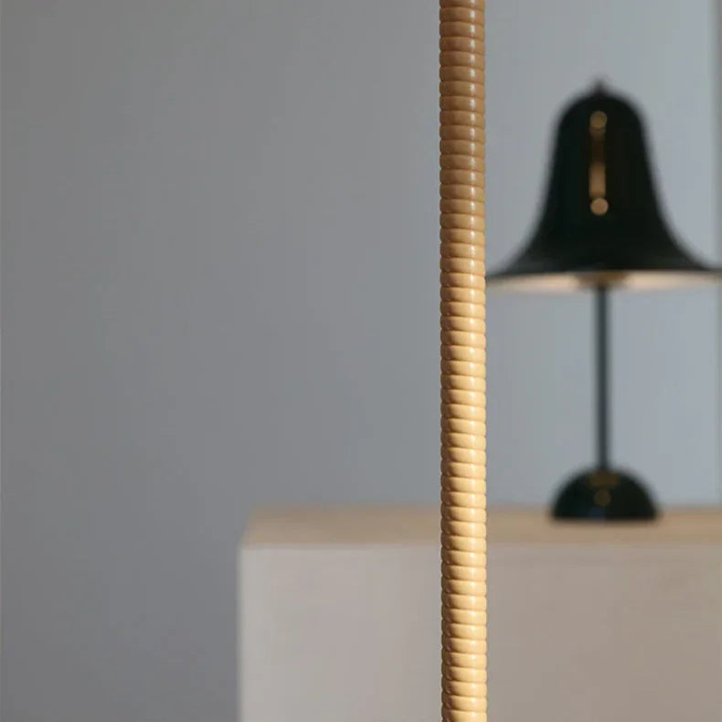 Akira Rattan Floor Lamp