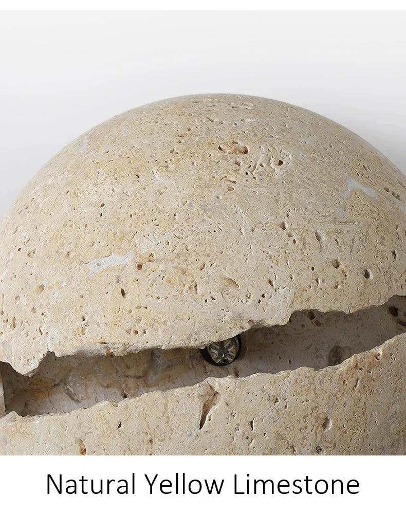 Blake Travertine Wall Lamp