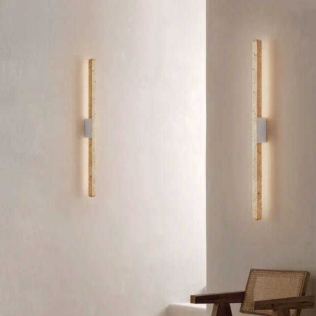 Thelonious Travertine Wall Lamp