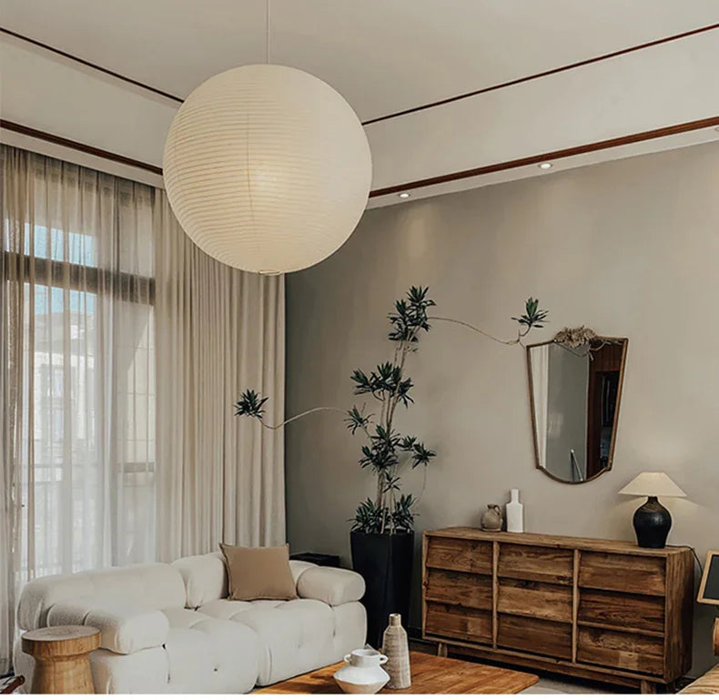 Washi Ball pendant Lamp