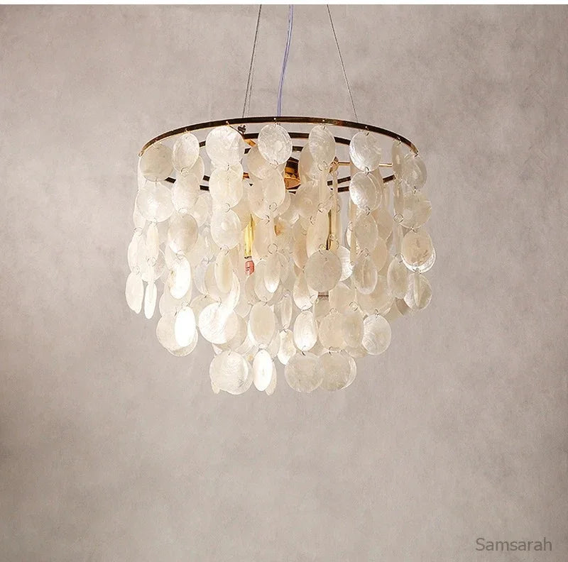 Seashell Pendant Chandelier