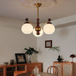 LUMEVOID Classic Elegant Orb Chandelier with Song Dynasty Aesthetics
