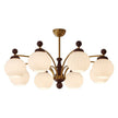 LUMEVOID Classic Elegant Orb Chandelier with Song Dynasty Aesthetics