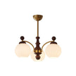 LUMEVOID Classic Elegant Orb Chandelier with Song Dynasty Aesthetics