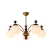 LUMEVOID Classic Elegant Orb Chandelier with Song Dynasty Aesthetics