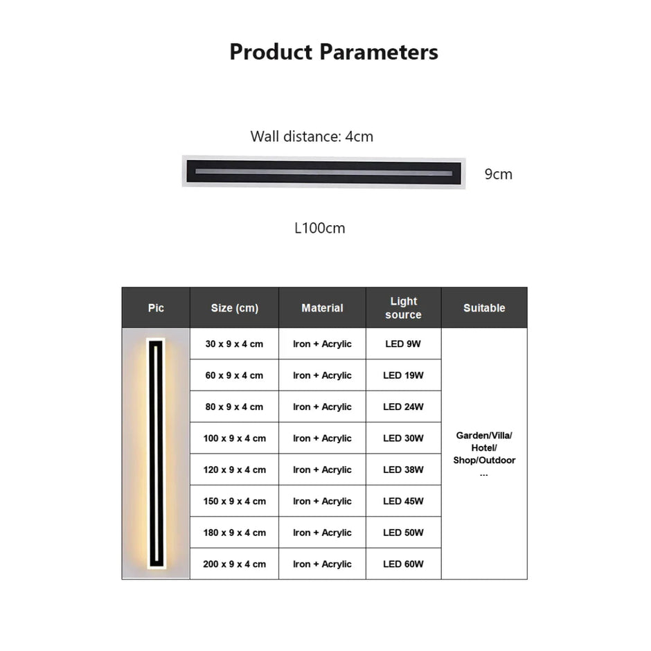 Aditi LED Wall Light