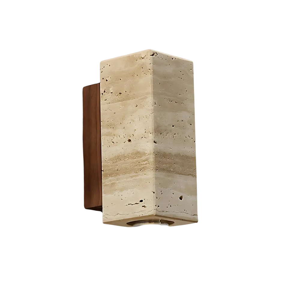 Tomoshibi Travertine Wall Lamp