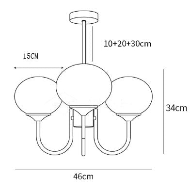 Marshmallow Chandelier
