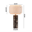 Danish Marble Table Lamp
