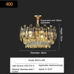 Norlynn LED Crystal Chandelier