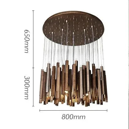 Rhianna Wooden Chandelier