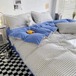Onelia Checkered & Stripped Bedding Set