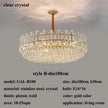 Norlynn LED Crystal Chandelier