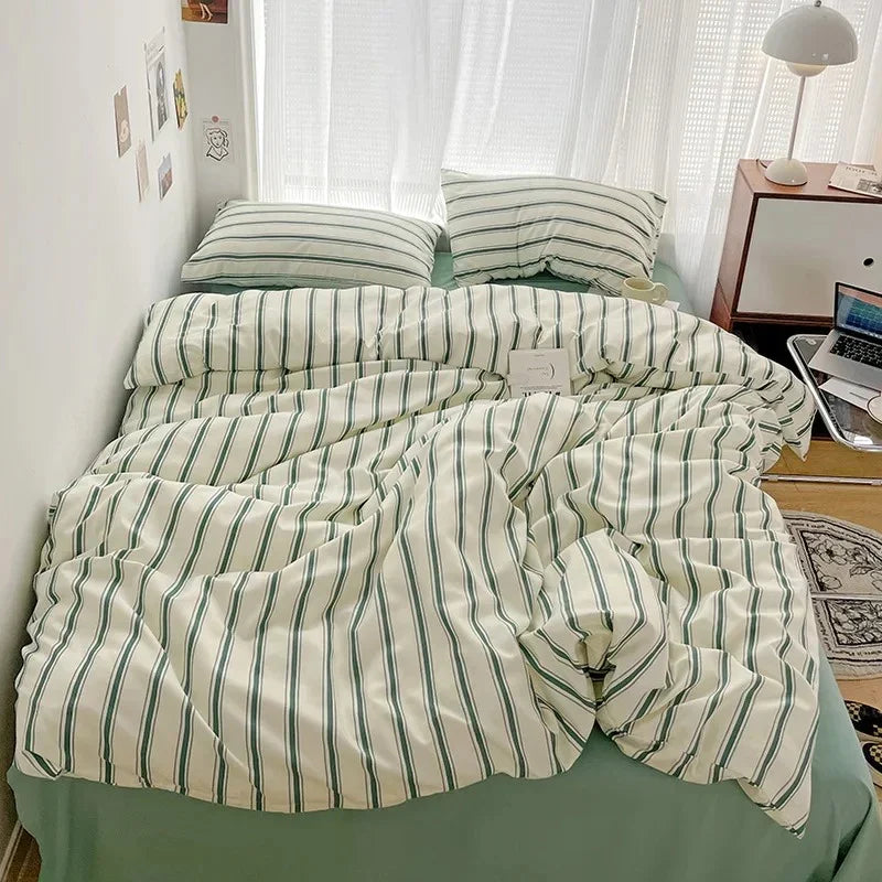 Elenorra Striped Bedding Set